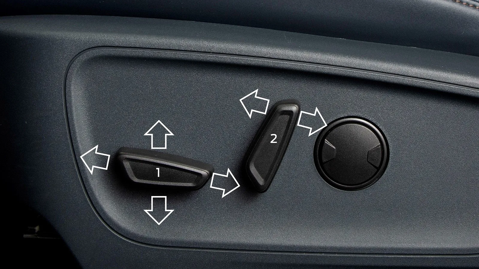 Asiento del conductor con regulación eléctrica en 8 direcciones